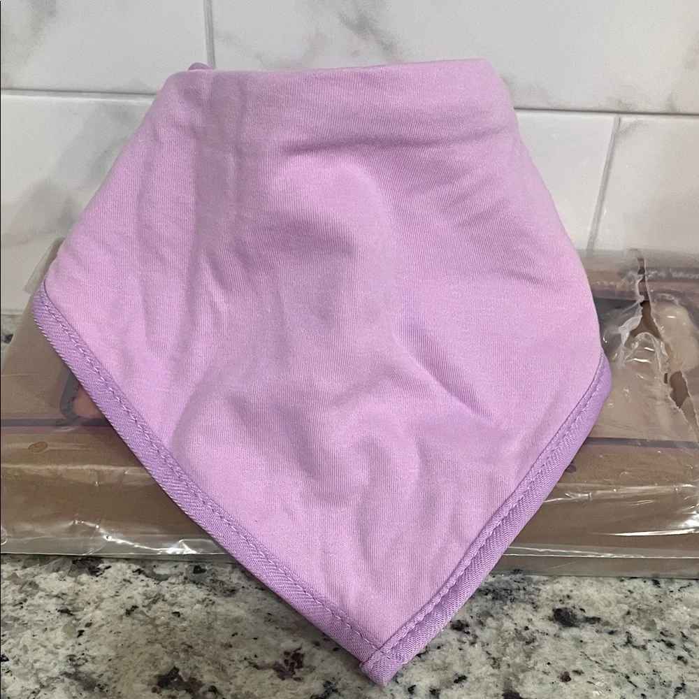 Bandana Organic Bibs 8 Pack 100% Cotton Extra Soft for Newborn Infant 0-36 Month